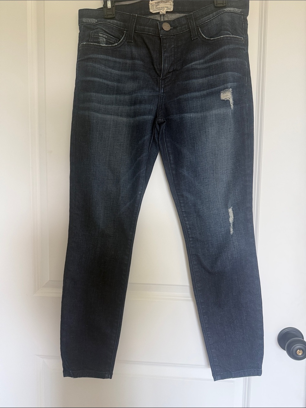Current/Elliott Dark Indigo Denim Jeans